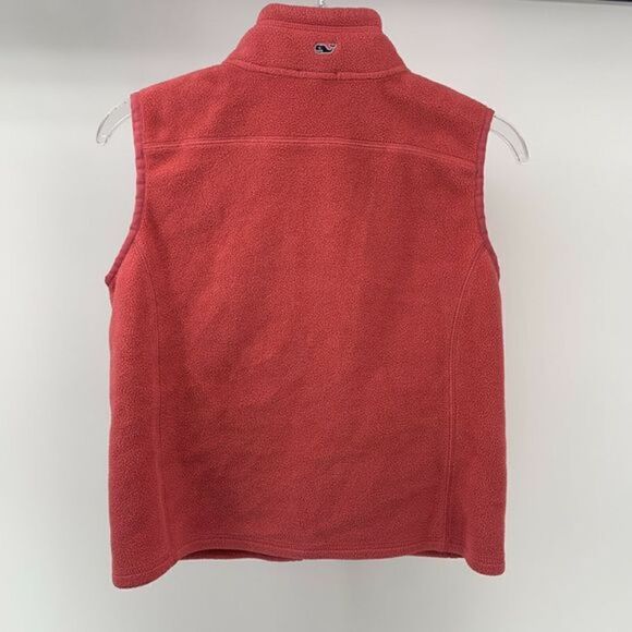 Vineyard Vines Girls Vest Pink Fleece Size 14 L - Picture 5 of 5